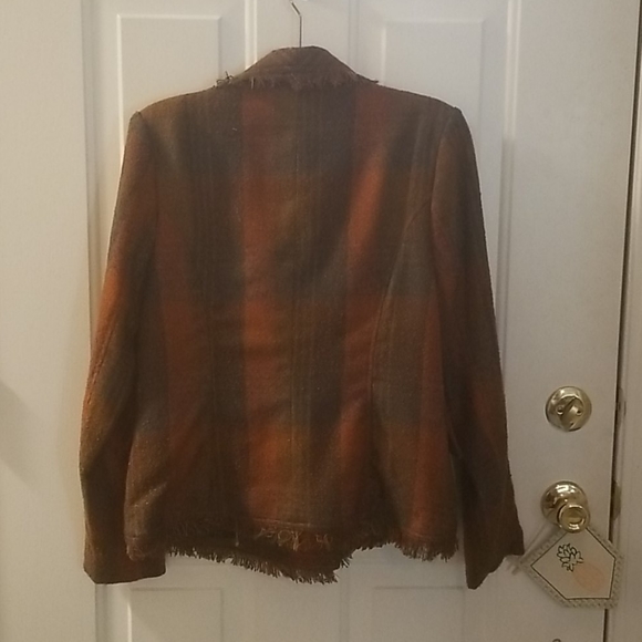 Plaid Anthropologie Blazer - Picture 2 of 3